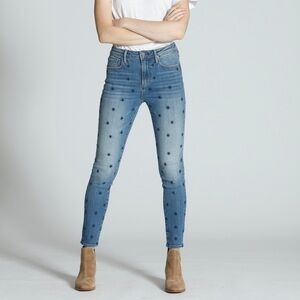 Driftwood Jackie Starry Night Embroidered Jeans